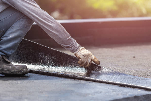 Professional Basement Waterproofing technician working in Ijamsville, MD